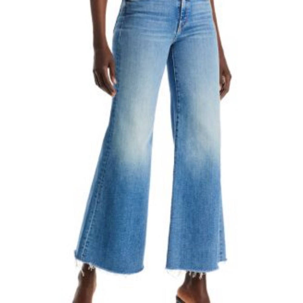 MOTHER Light Blue High-Waist Flare Jeans - Picture 5 of 11